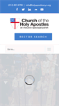 Mobile Screenshot of holyapostlesnyc.org